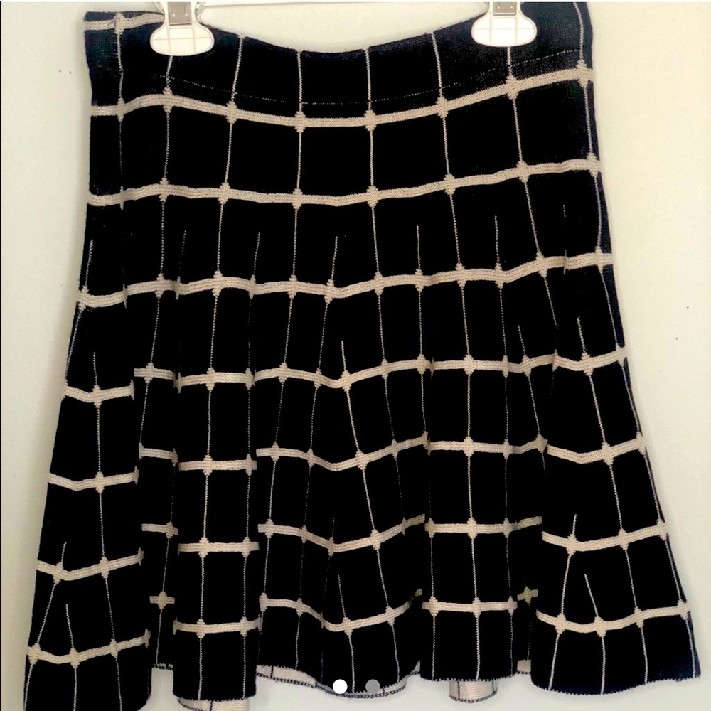 Candie’s high waisted gingham skirt